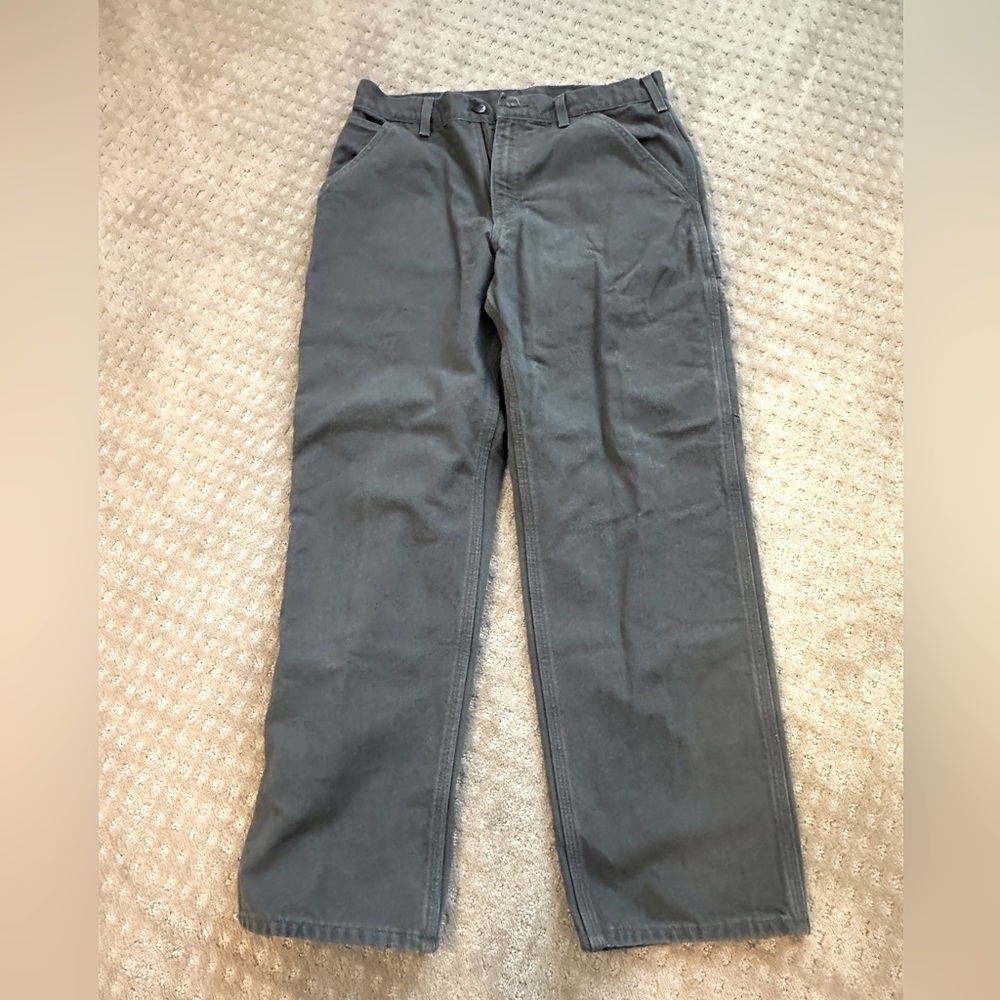 Carhartt Men's Gray Work Pants